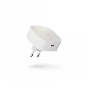 Belaidis įkrovimo adapteris Zens ZESC18W/00 baltas, 18 W greitas įkrovimas, Qi imtuvo pagalvėlė