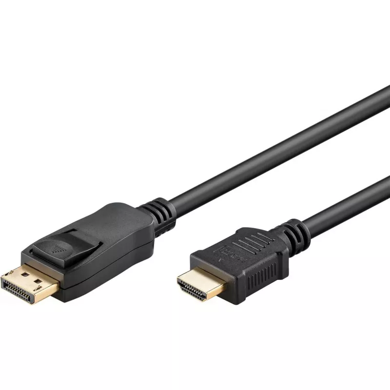 Goobay DisplayPort į HDMI adapterio kabelis 5 m Jungtis 1 DisplayPort Jungtis 2 HDMI Type A