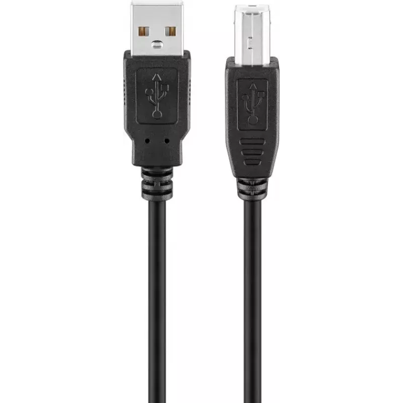 USB 2.0 Hi-Speed laidas Goobay 93598 5 m juodas