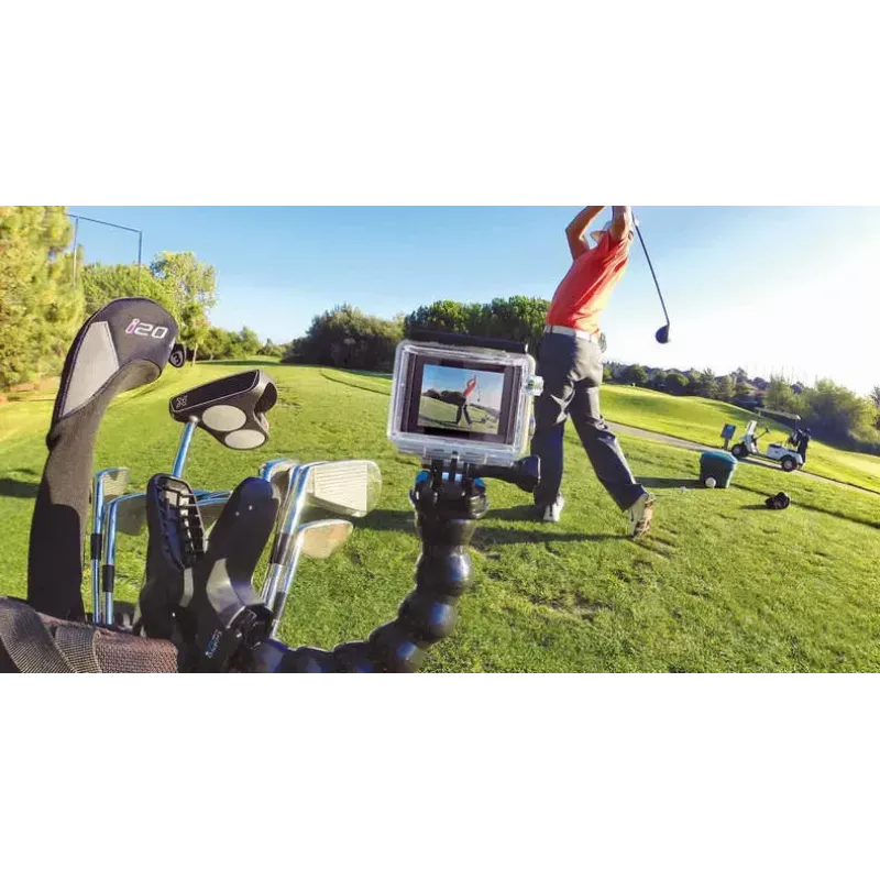 Fotoaparato laikiklis GoPro Jaws Flex Clamp reguliuojamas kakliukas universalus