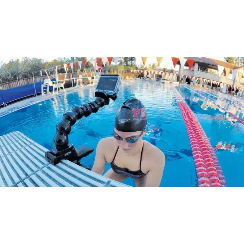 Fotoaparato laikiklis GoPro Jaws Flex Clamp reguliuojamas kakliukas universalus