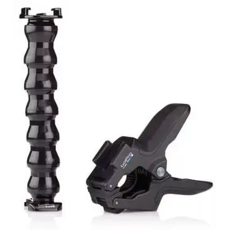 Fotoaparato laikiklis GoPro Jaws Flex Clamp reguliuojamas kakliukas universalus