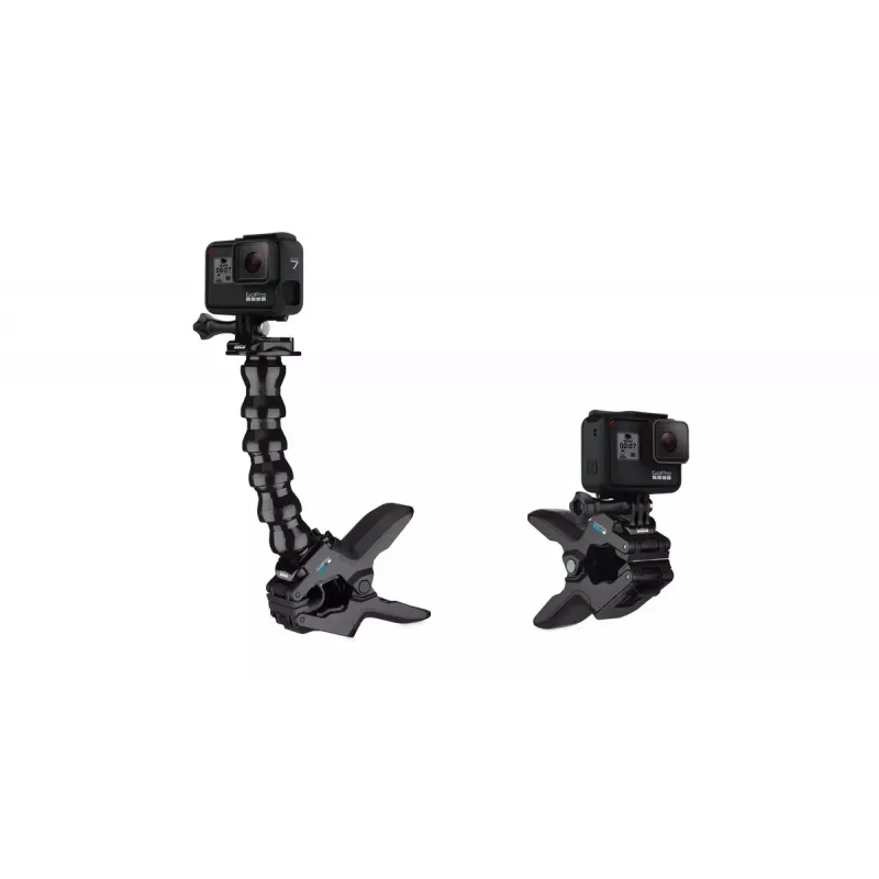 Fotoaparato laikiklis GoPro Jaws Flex Clamp reguliuojamas kakliukas universalus