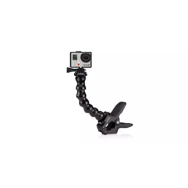 Fotoaparato laikiklis GoPro Jaws Flex Clamp reguliuojamas kakliukas universalus