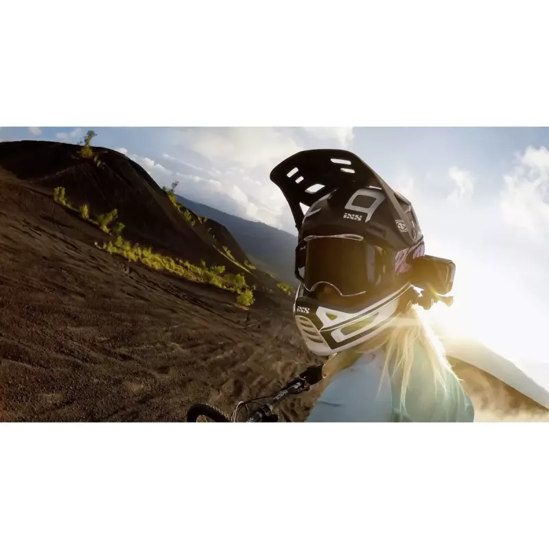 GoPro kameros laikiklis šalmui priekinis + šoninis montavimas AHFSM-001