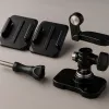 GoPro kameros laikiklis šalmui priekinis + šoninis montavimas AHFSM-001
