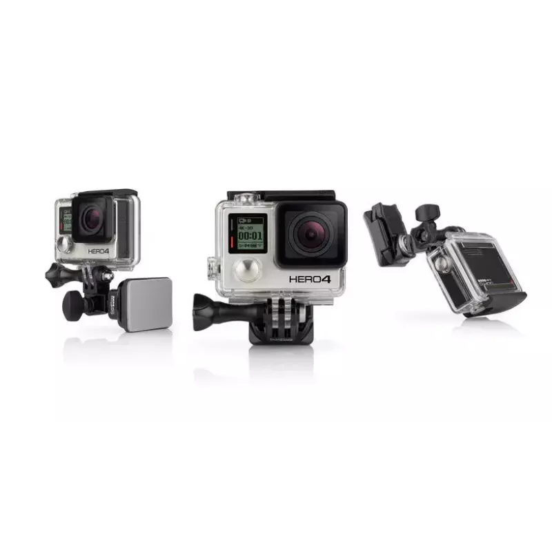 GoPro kameros laikiklis šalmui priekinis + šoninis montavimas AHFSM-001