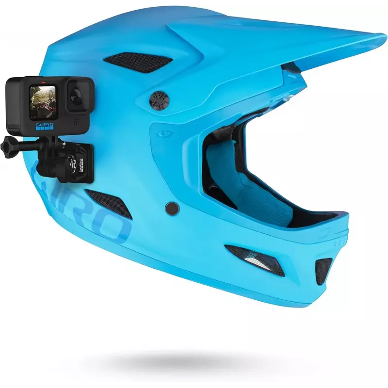 GoPro kameros laikiklis šalmui priekinis + šoninis montavimas AHFSM-001