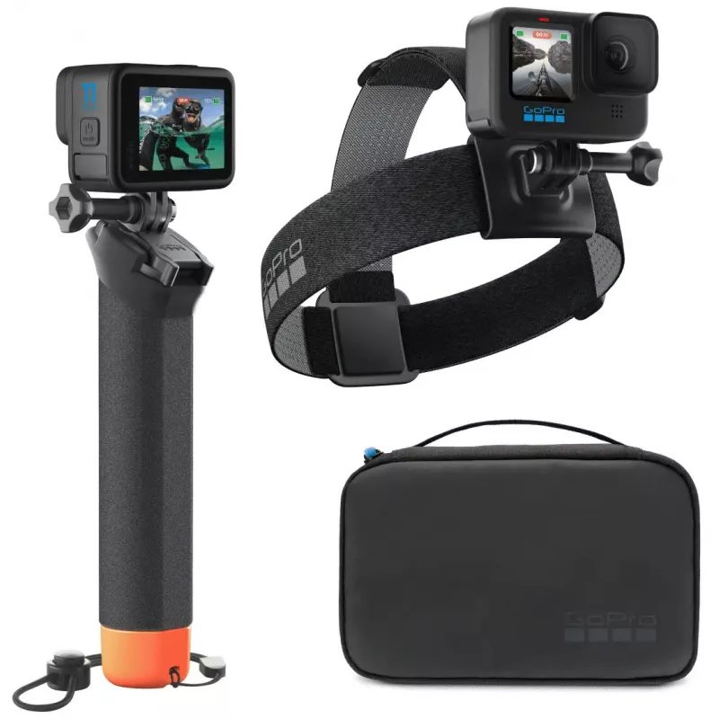 GoPro Adventure Kit 3.0 GoPro All HERO Cameras Juoda