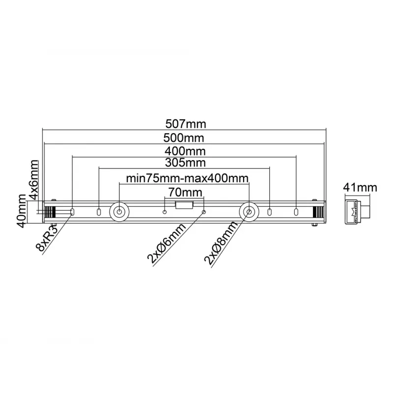 Multibrackets M Universal Wallmount Juoda Small