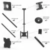 Multibrackets M Public lubinis laikiklis Vidutinis Vienas 3000, 30 kg, 81.3 cm (32 coliai), 139.7 cm (55 coliai), 200 x 100 mm, 400 x 400 mm, 860 - 3130 mm