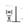 Display Stand Multibrackets M 180 Single Juoda with Floorbase