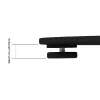 Display Stand Multibrackets M 180 Single Juoda with Floorbase