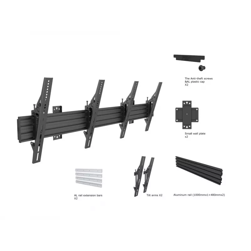 Wallmount Multibrackets M Wallmount Pro MBW2U Tilt Juoda