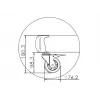 Multibrackets M Public Floorstand Basic 180 su lentyna ir kameros laikikliu