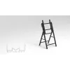 Multibrackets M Tilt and Roll Easel juodas maksimali apkrova 50 kg