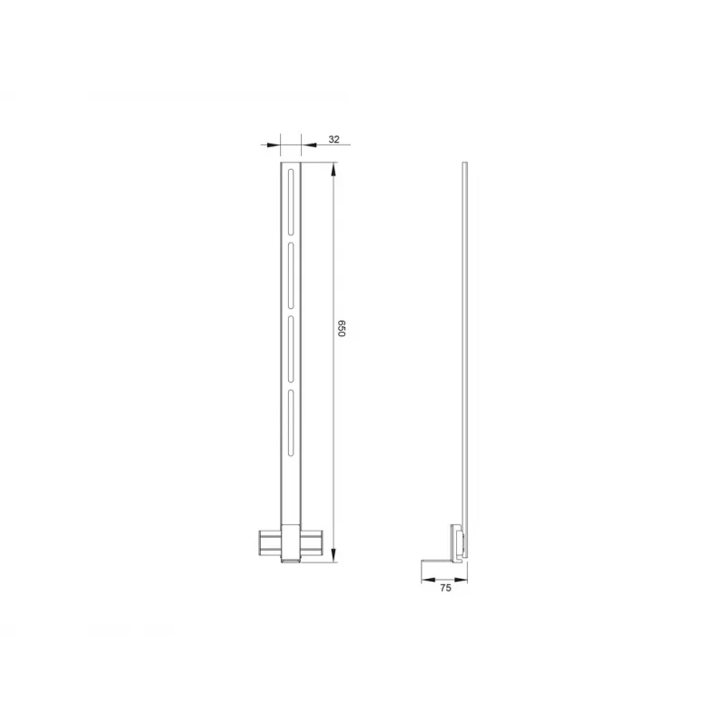 Garso juostos laikiklis Multibrackets M Pro Series Maksimali svorio talpa 5 kg