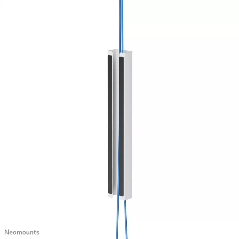 Kabelių dangtelis Neomounts ADS06-123WH magnetinis baltas sėdimoms/stovimoms stalų konstrukcijoms, keliems kabeliams