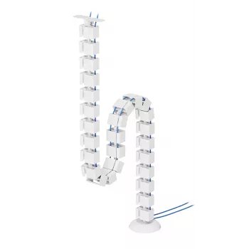 Prisukamas kabelių kanalas Neomounts ADS06-130WH, baltas, 130 mm