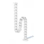 Prisukamas kabelių kanalas Neomounts ADS06-130WH, baltas, 130 mm