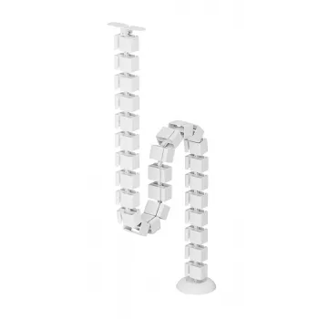 Prisukamas kabelių kanalas Neomounts ADS06-130WH, baltas, 130 mm