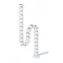 Kabelių laikiklis Neomounts ADS06-132WH magnetinis baltas modulinis kabelių kanalas