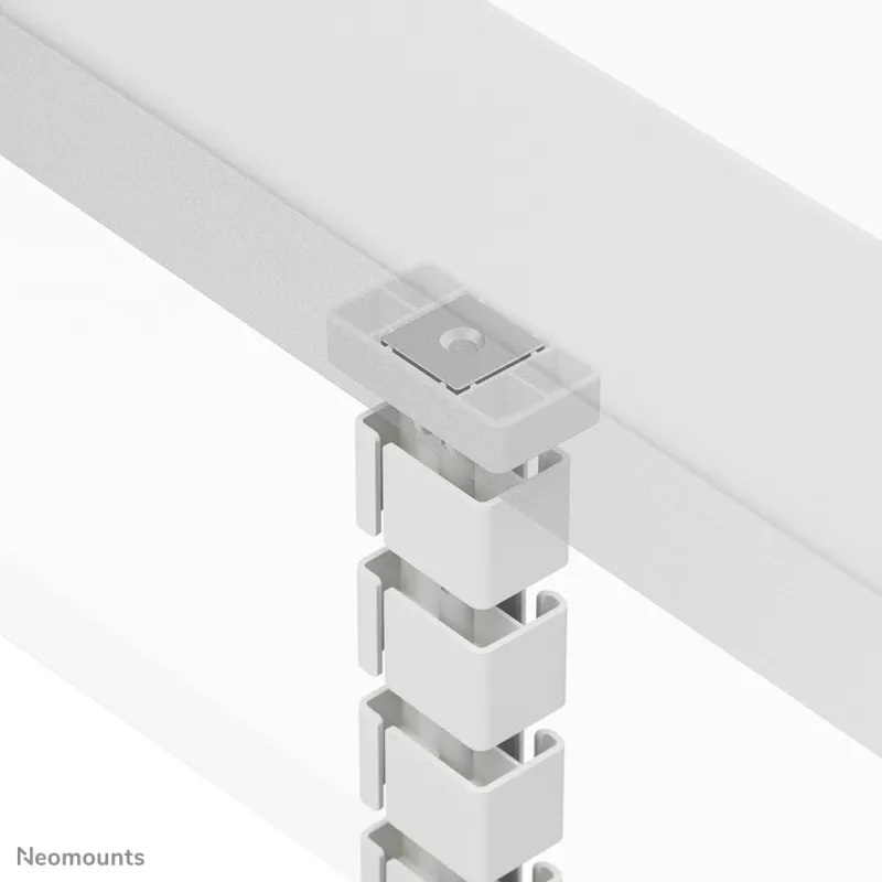 Kabelių laikiklis Neomounts ADS06-132WH magnetinis baltas modulinis kabelių kanalas