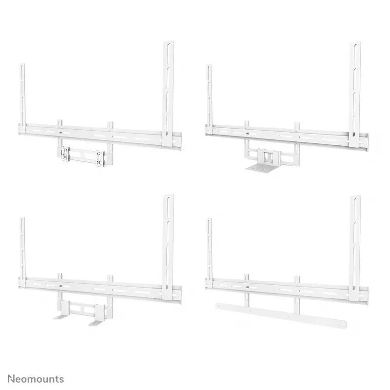 Neomounts AV2-500WH videobar rinkinys 43-110 colių - VESA - maks. 10 kg - universalus