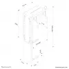 Neomounts CPU-D100Sidabrinė CPU laikiklis - iki 30 kg - universalus
