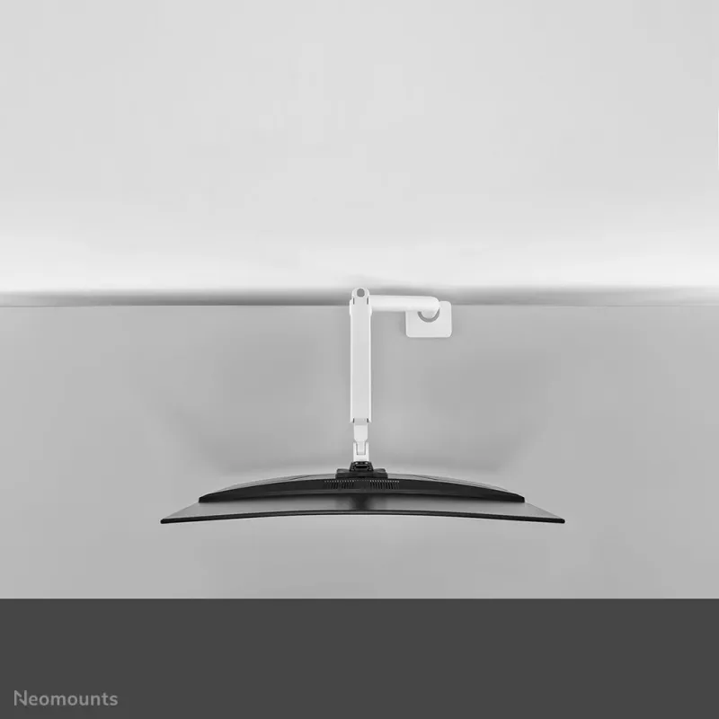 Neomounts DS70S-950WH1 Monitorio laikiklis 17–49 col. - dujinė spyruoklė - viršutinis tvirtinimas - 180° stabdymas