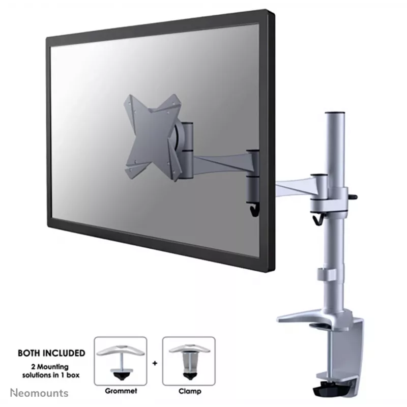 Neomounts FPMA-D1330Sidabrinė monitoriaus laikiklis 10-30 colių