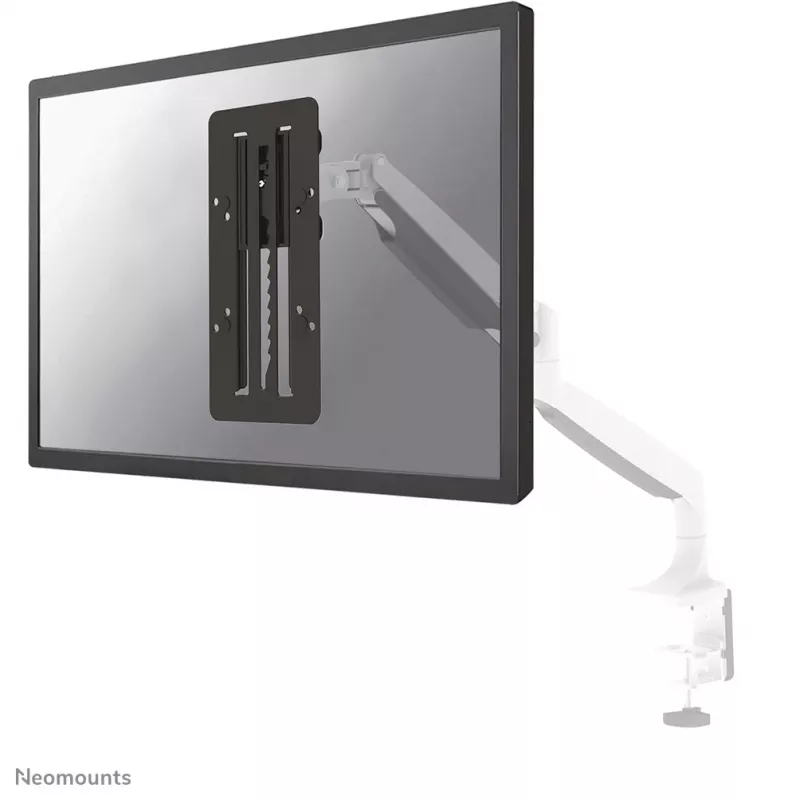„Neomounts FPMA-LIFT100Juoda“ aukščio reguliuojamas VESA adapteris – universalus