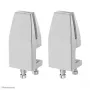 Neomounts NS-CLMP40WHITE stalo spaustukų rinkinys (2 vnt.) - maks. 5 kg