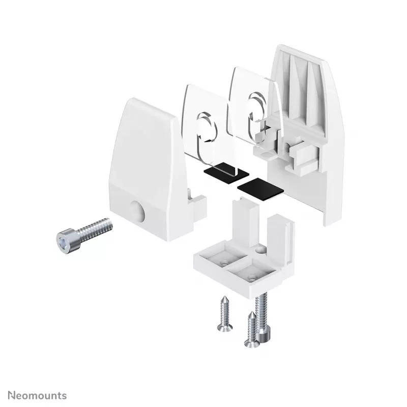 Neomounts NS-CLMP40WHITE stalo spaustukų rinkinys (2 vnt.) - maks. 5 kg