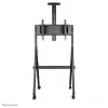 Neomounts NS-M1500Juoda TV stovas ant ratukų 32-65 coliai