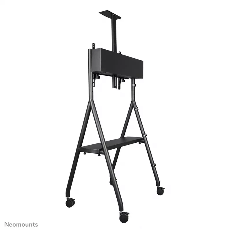 Neomounts NS-M1500Juoda TV stovas ant ratukų 32-65 coliai