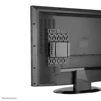 Prie monitoriaus stovo tvirtinamas procesoriaus laikiklis Neomounts NS-MPM100
