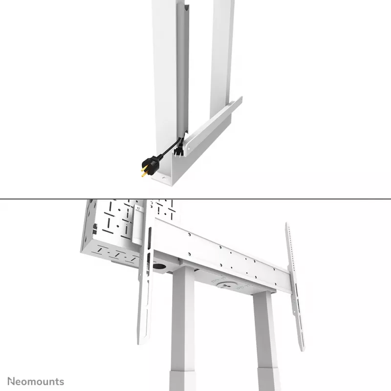 Neomounts motorizuotas sieninis laikiklis WL55-875WH1 110 kg 55-100 colių