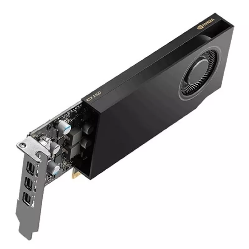 DELL NVIDIA RTX A400 vaizdo plokštė 4 GB GDDR6 PCIe x8 4.0