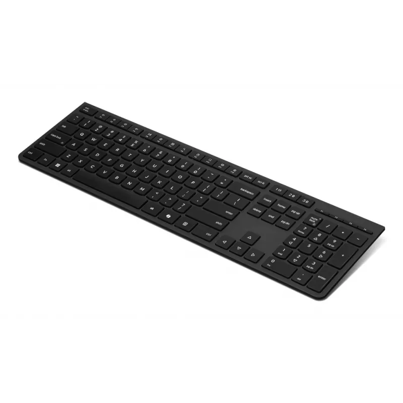 Lenovo Professional Wireless Rechargeable (Nordic) klaviatūra, namų/biuro, belaidė, RF + Bluetooth, juoda