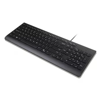 “Lenovo” 4Y41R64672 klaviatūra, skirta namams/biurui USB JAV anglų k. juoda pilno dydžio laidinė 105 klavišai