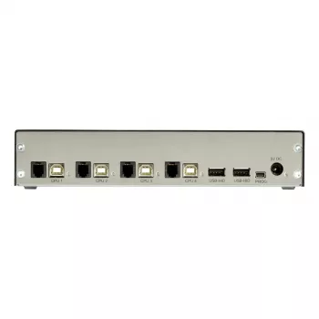 KVM jungiklis Juoda Box ACX1004A-HID2 USB klaviatūra pelė juoda