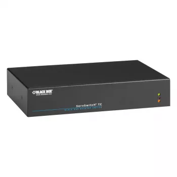KVM jungiklis Juoda Box ACX1004A-HID2 USB klaviatūra pelė juoda
