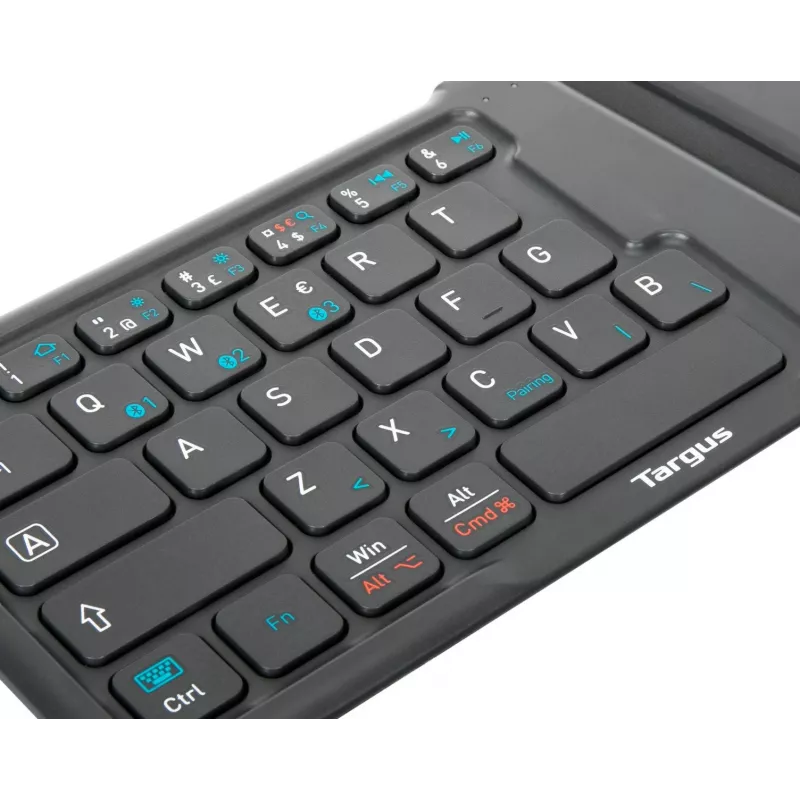 Mini Bluetooth klaviatūra TARGUS AKF003NO QWERTY Nordic Juoda Universali