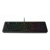 Laidinė žaidimų klaviatūra Lenovo K310 — pilno dydžio 100%, USB, JAV anglų, RGB foninis apšvietimas, juoda, 1,8 m laidas