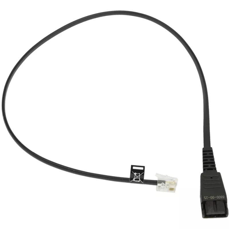 telefono laidas Jabra 8800-00-25 0.5 m juodas