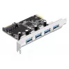 Vidinis USB 3.2 Gen 1 adapteris DeLOCK 89297