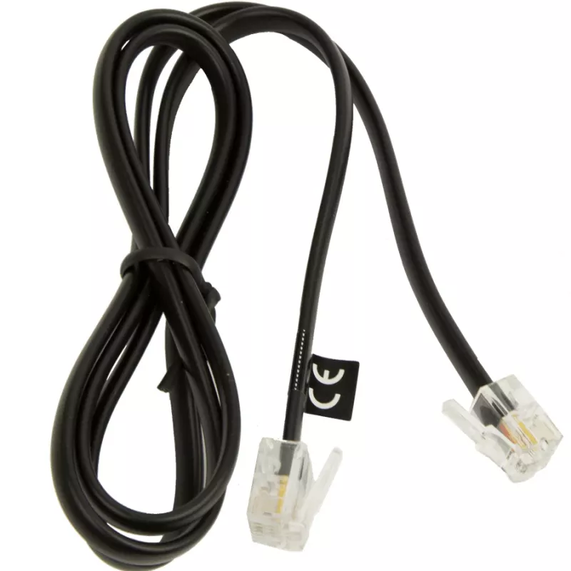 Jabra 8800-00-101 telefono kabelis, juodas