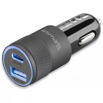 Mobiliojo įrenginio įkroviklis 4smarts 464448 Universal Juoda Cigar lighter Auto