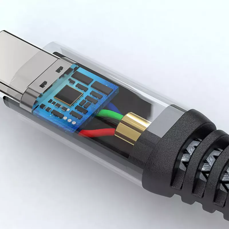 USB laidas 4smarts 456267 3 m USB-C juodas 0,48 Gbit/s